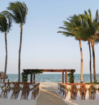 Excellence-Riviera-Cancun-Beach-Wedding-Gazebo
