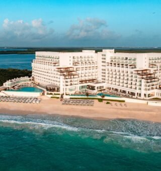 Sun Palace aerialSun Palace, Aerial, Drone, Beach, Pool